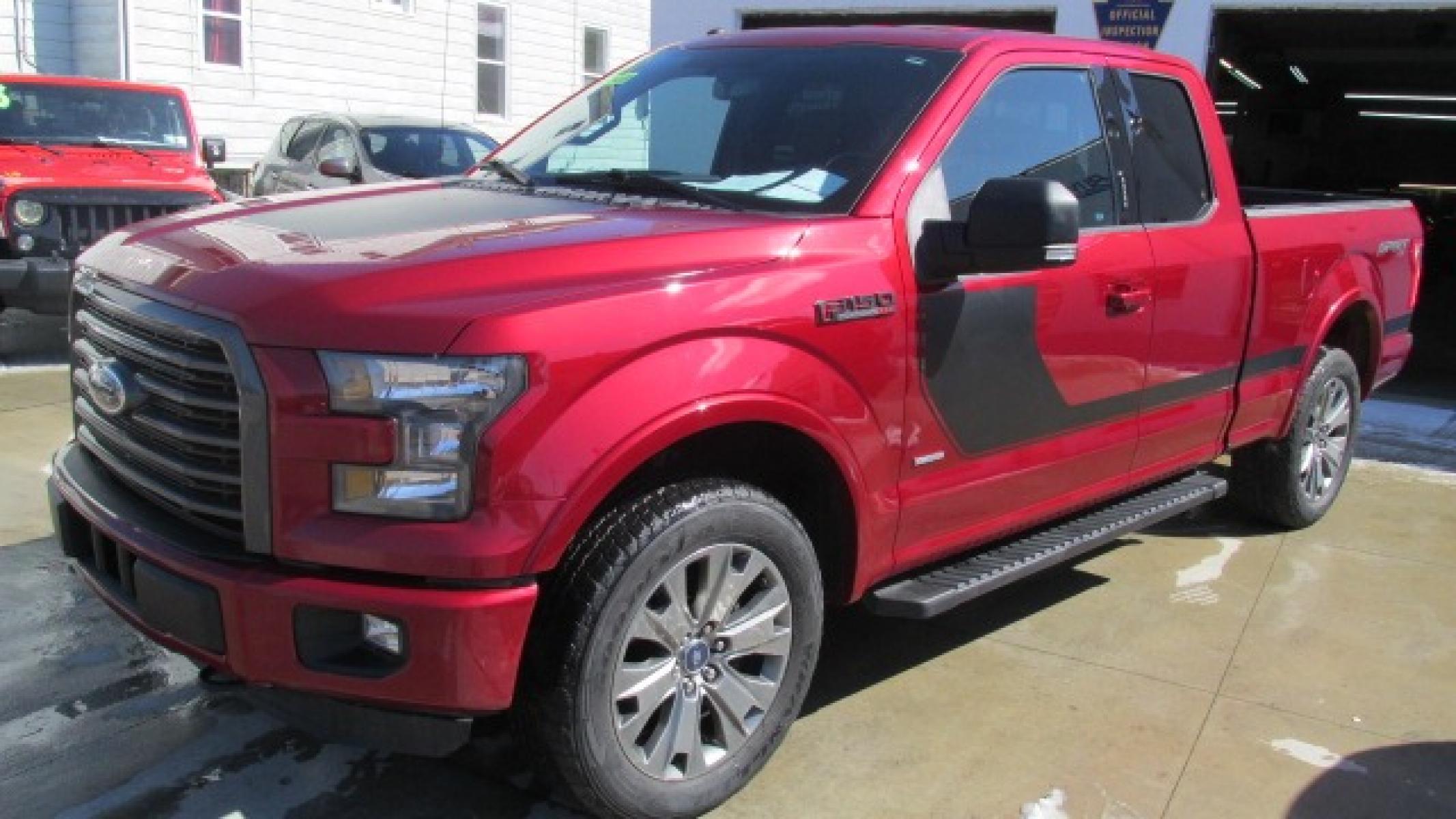 2016 Ruby Red Metallic /Graphite Ford F-150 XLT SPORT (1FTFX1EG2GF) with an 3.5L V6 DOHC 24V engine, 6-Speed Automatic transmission, located at 827 W 26th Street, Erie, PA, 16508, (814) 455-3401, 42.105431, -80.090942 - Thanks for looking at our two-owner rust and accident-free recent arrival. This is the XLT model with the Sport appearance package loaded with lots of options including dual power front seats, power rear window. factory remote start and lots more. A full service was just completed in our service de - Photo #2